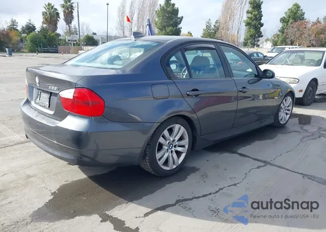 2007 BMW 328I from USA, damaged, VIN WBAVC53537FZ70768